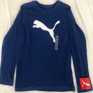 Puma kids long sleeve shirt